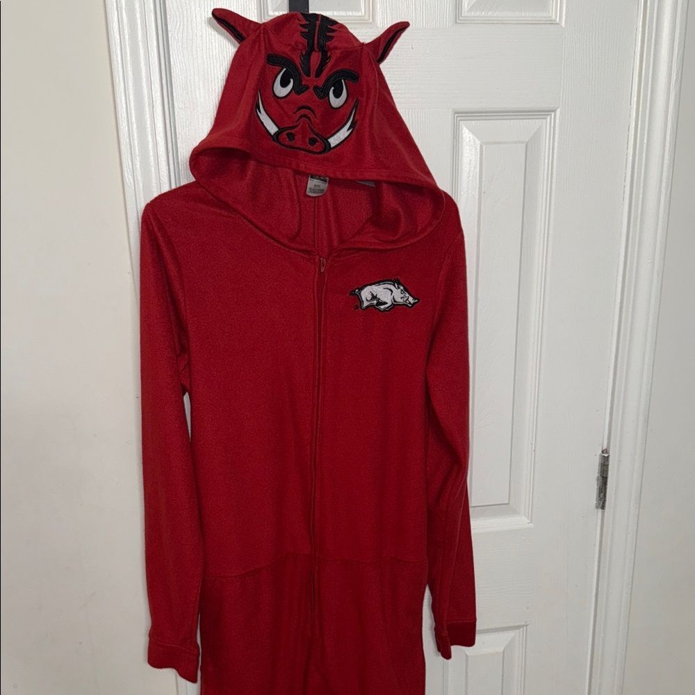 Arkansas Razorbacks Onesie with stitched Design